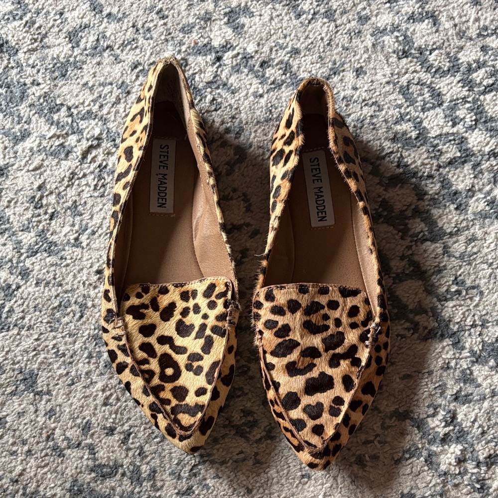 Steve Madden Animal Print Women's Flats